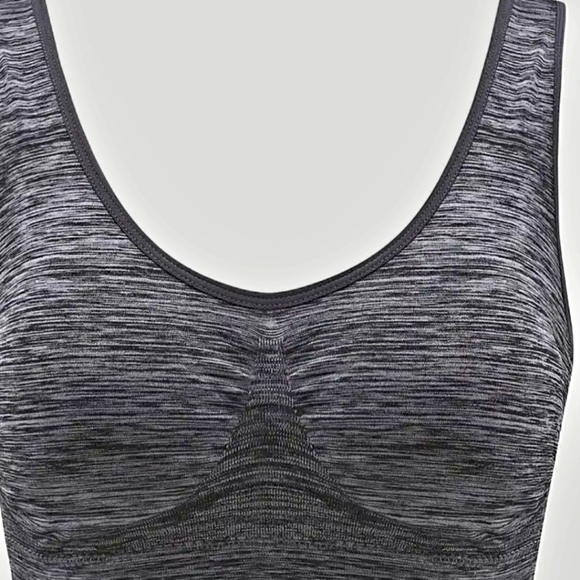 FASHION COLLECTION 3 PACK BRA PLUS SIZE 2XL BLACK, LIGHT GRAY, GRAY GRAPHITE NWT - Picture 4 of 14